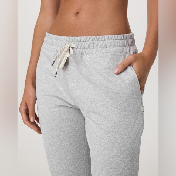 Vuori Performance Jogger Pale Grey Heather size large - Picture 2 of 5